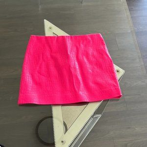 Alice + Olivia Wild Pink Mini Skirt Size 0